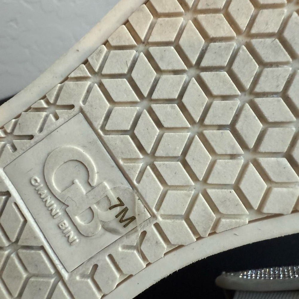 Gianni Bini Rhinestone platform slip-on sneakers - Picture 8 of 8
